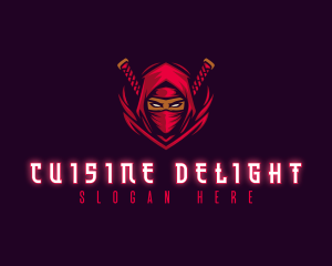 Ninja Assassin Warrior logo design