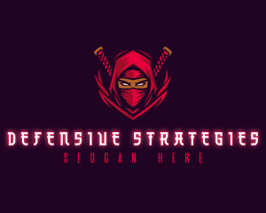 Ninja Assassin Warrior logo design