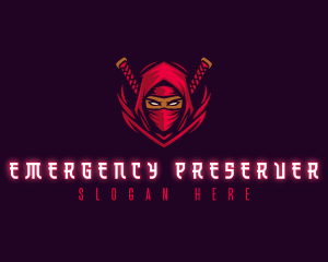 Ninja Assassin Warrior logo design