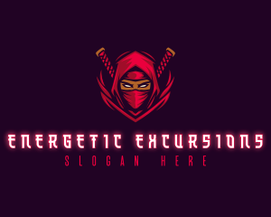 Ninja Assassin Warrior logo design