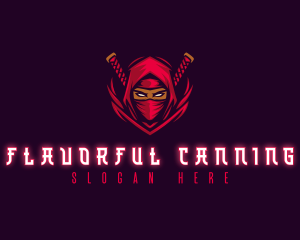 Ninja Assassin Warrior logo design