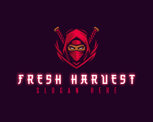 Ninja Assassin Warrior logo design