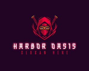 Ninja Assassin Warrior logo design