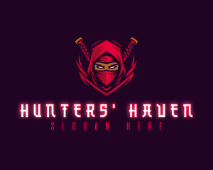 Ninja Assassin Warrior logo design