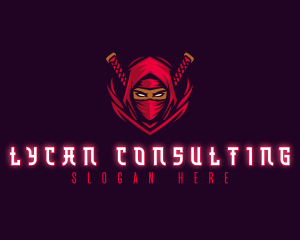 Ninja Assassin Warrior logo design