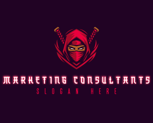 Ninja Assassin Warrior logo design