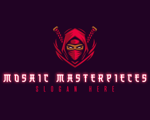 Ninja Assassin Warrior logo design