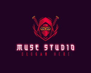 Ninja Assassin Warrior logo design