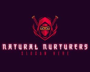 Ninja Assassin Warrior logo design