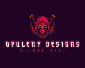 Ninja Assassin Warrior logo design