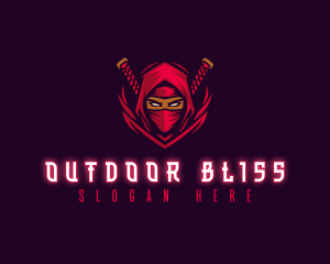 Ninja Assassin Warrior logo design