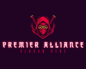 Ninja Assassin Warrior logo design