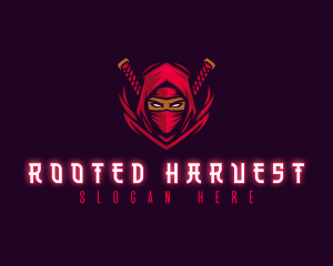 Ninja Assassin Warrior logo design