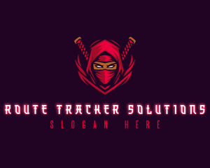 Ninja Assassin Warrior logo design