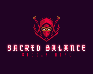 Ninja Assassin Warrior logo design