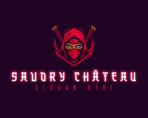 Ninja Assassin Warrior logo design