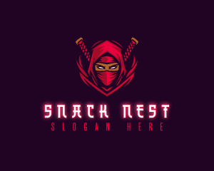 Ninja Assassin Warrior logo design