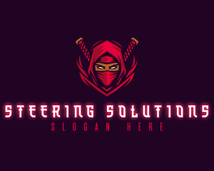 Ninja Assassin Warrior logo design