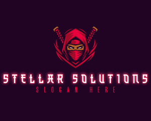 Ninja Assassin Warrior logo design