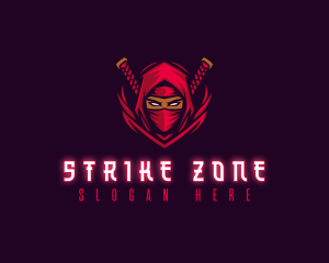 Ninja Assassin Warrior logo design