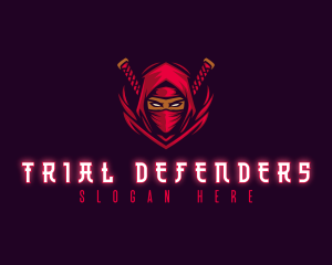 Ninja Assassin Warrior logo design