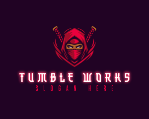 Ninja Assassin Warrior logo design