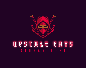 Ninja Assassin Warrior logo design