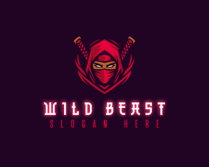 Ninja Assassin Warrior logo design