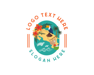 Costa Rica Travel Map logo