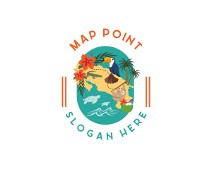 Costa Rica Travel Map logo