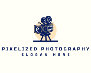 Camera Film Photography logo design