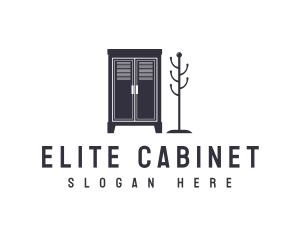 Cabinet Dresser Furniture logo design