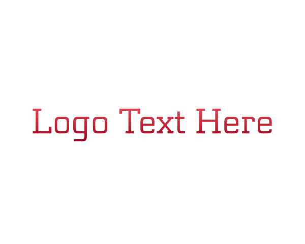 Typeface logo example 4