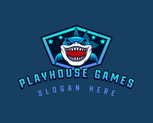 Wild Shark Gaming logo design