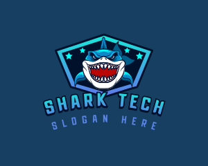 Wild Shark Gaming logo design