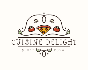 Pizza Restaurant Pizzeria logo design