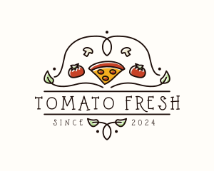 Pizza Restaurant Pizzeria logo design