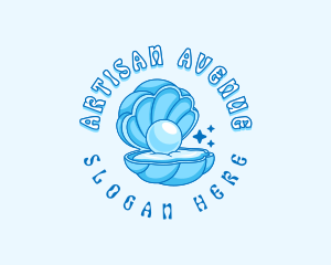 Clam Pearl Artisan logo design