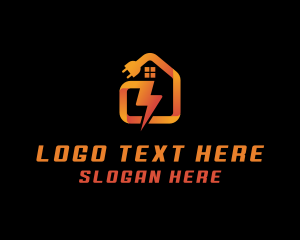 House Lightning Plug logo