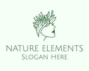 Beauty Nature Goddess logo design