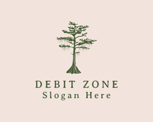 Green Willow Tree Forest logo design