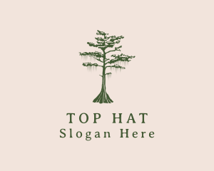 Green Willow Tree Forest logo design