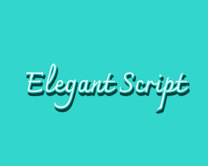 Generic Elegant Script logo design