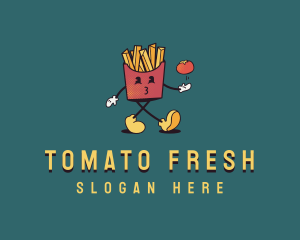 French Fries Tomato logo