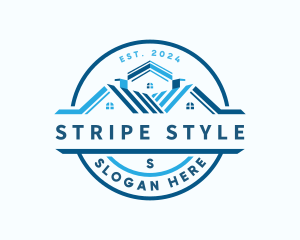 Striped House Roof logo