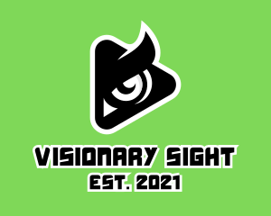 Gaming Eye Streamer logo design