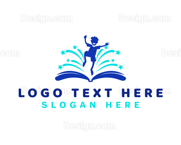 Kid Story Book Logo