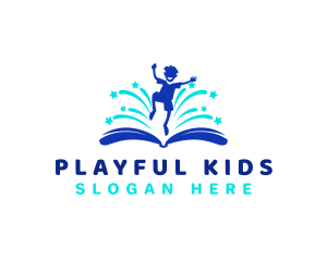 Kid Story Book logo design