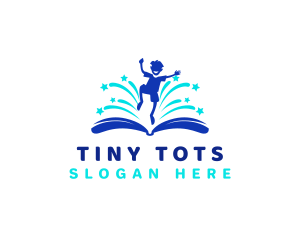 Kid Story Book logo design