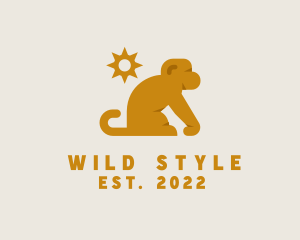 Sun Wild Monkey logo design